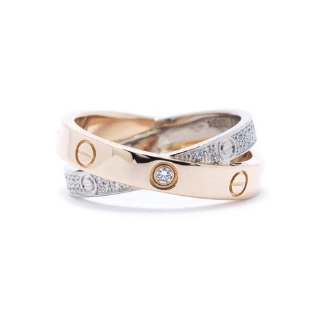 cartier love ring klein|cartier love interlocking ring.